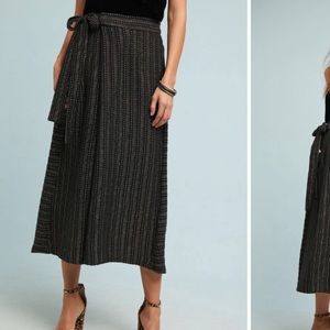 ANTHROPOLOGIE Blake Wrapped Stripe Pants